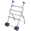 andador con ruedas azul andador aluminio plegable