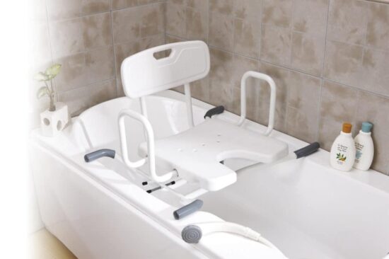 silla giratoria de bañera