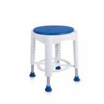 Banqueta de baño con asiento giratorio