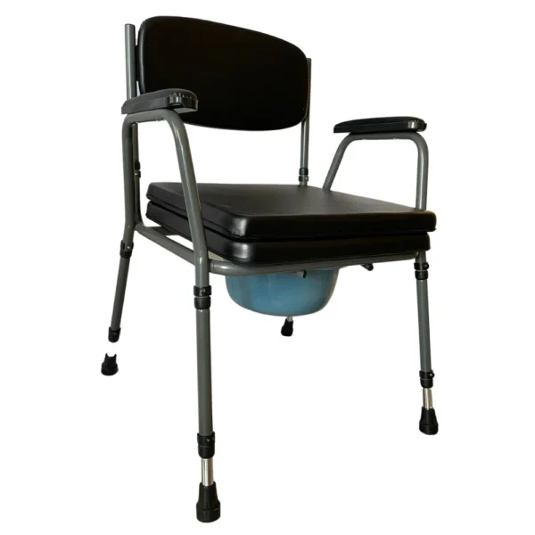 Silla Tapizada Desmontable con Inodoro