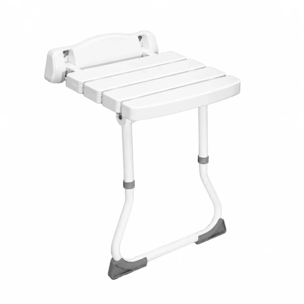 Asiento de Ducha Abatible con Patas