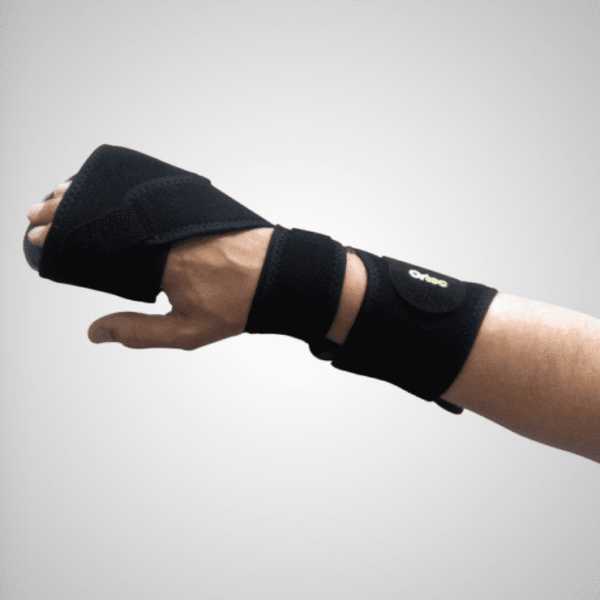 Férula de mano en reposo