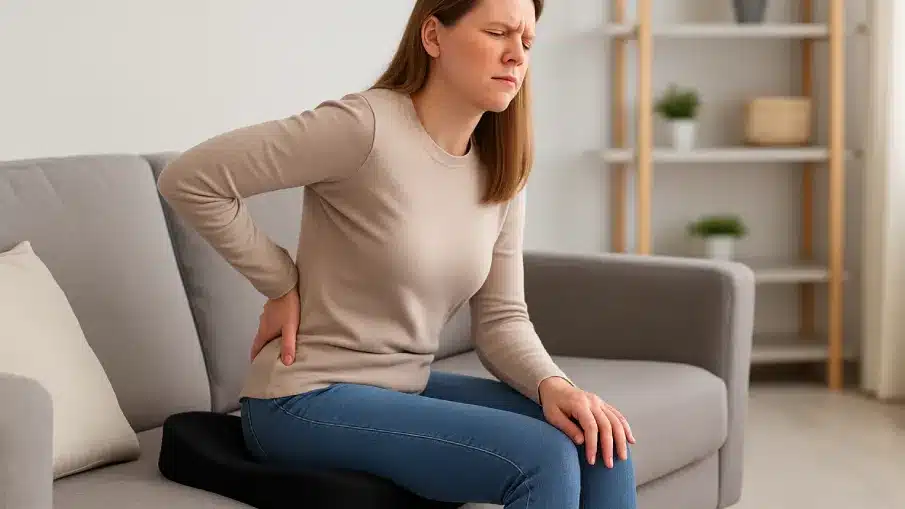 cómo sentarse con dolor de ciática