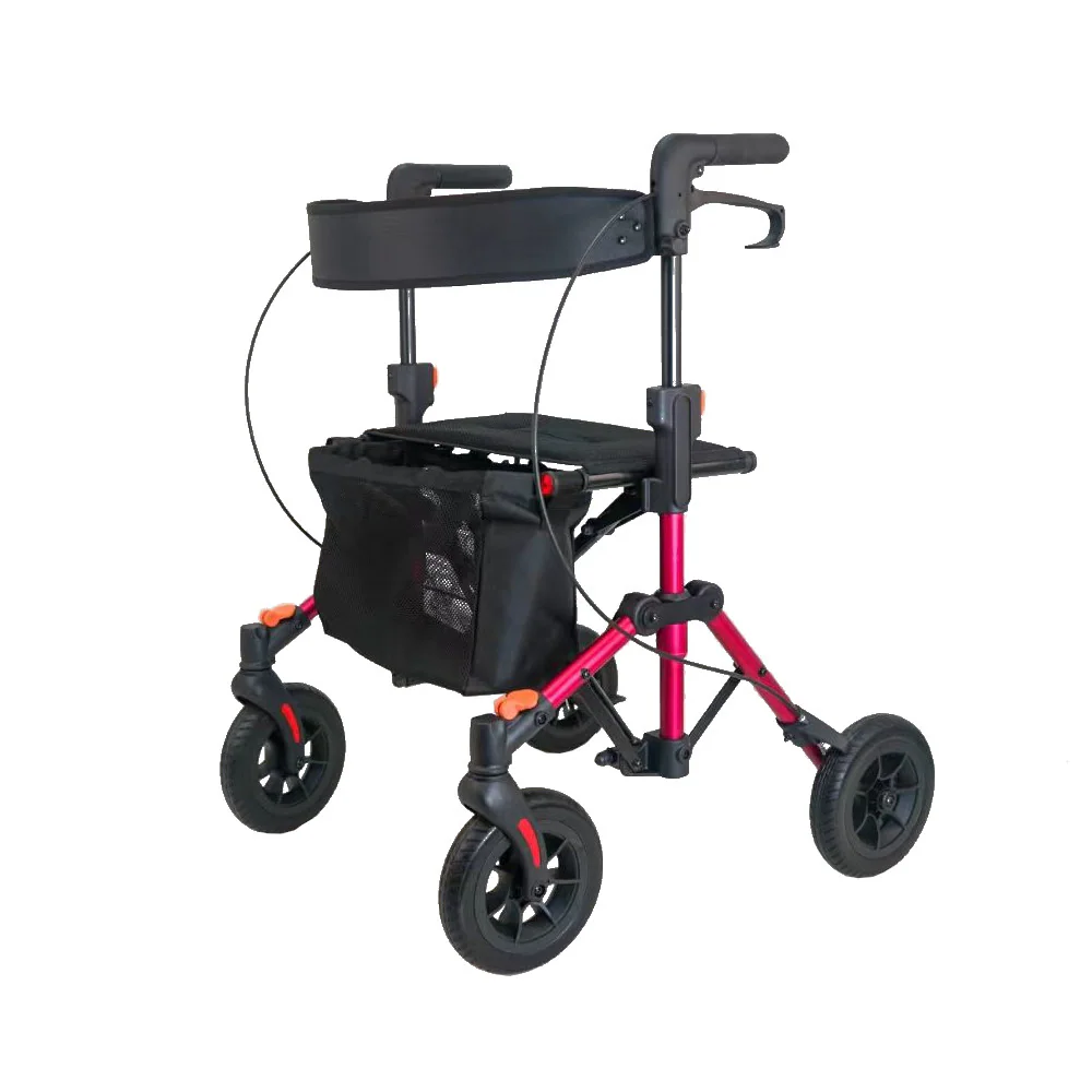 Rollator Alumiunio Compact Rojo