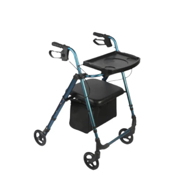Rollator de Aluminio con Bandeja Accesorio