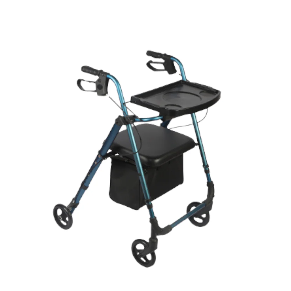 Rollator de Aluminio con Bandeja Accesorio
