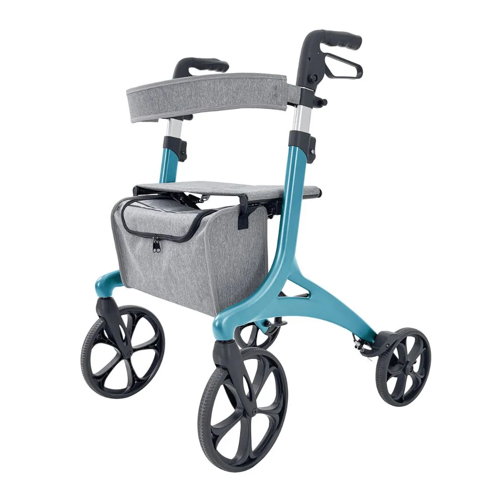 Rollator de Aluminio Plegable con Frenos